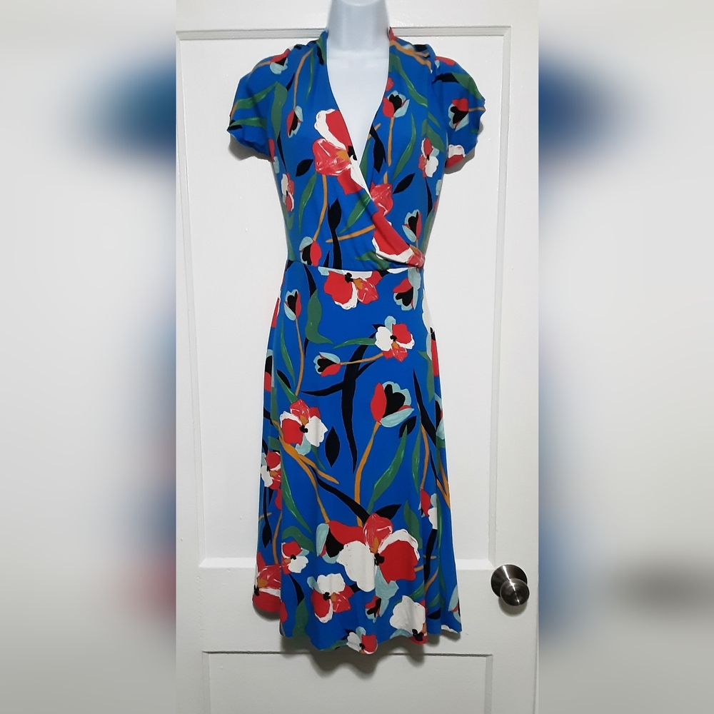 Sigrid Olsen Faux Wrap Dress, Size Large, NWT 😍